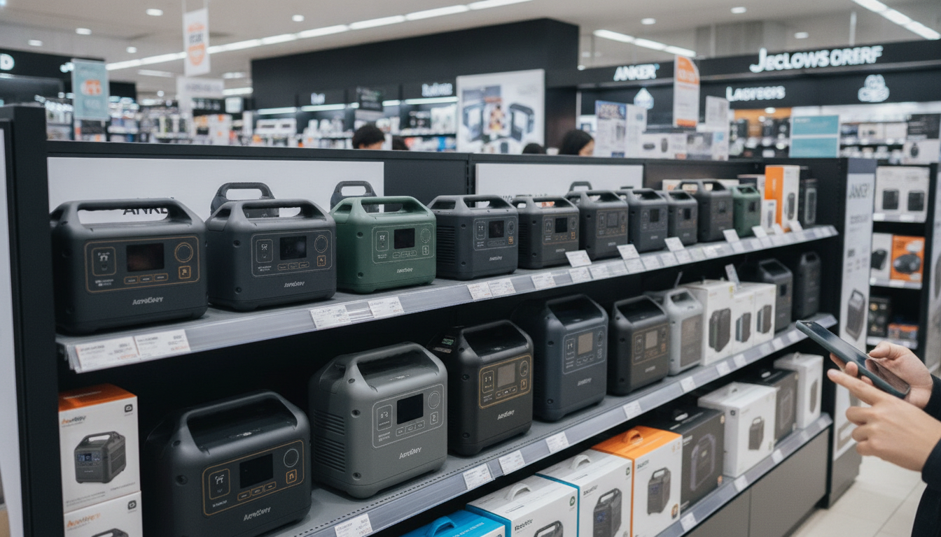 ヨドバシカメラはポータブル電源の品揃えが充実しています！
