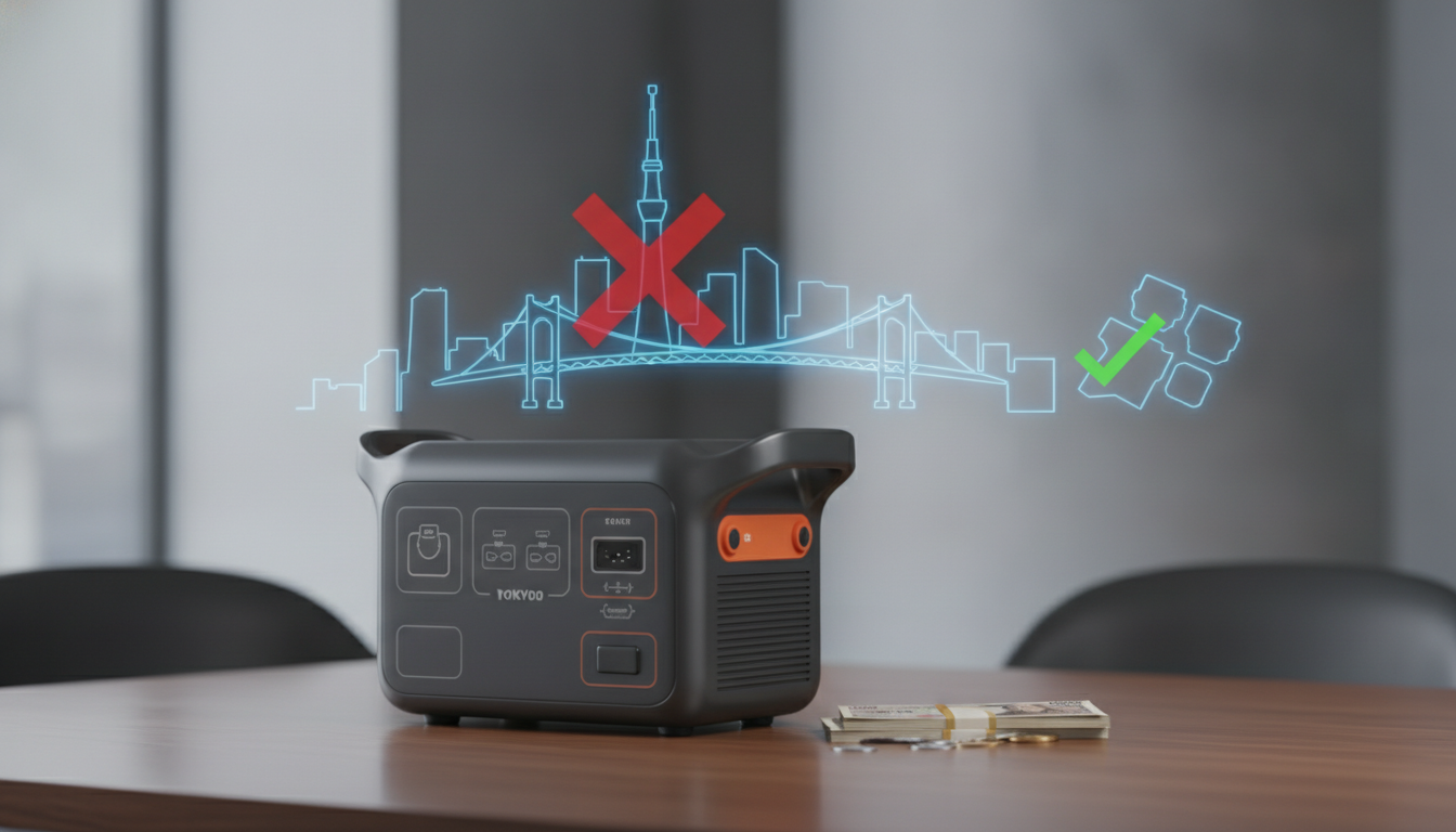 なぜポータブル電源は都の補助対象から外れているの?