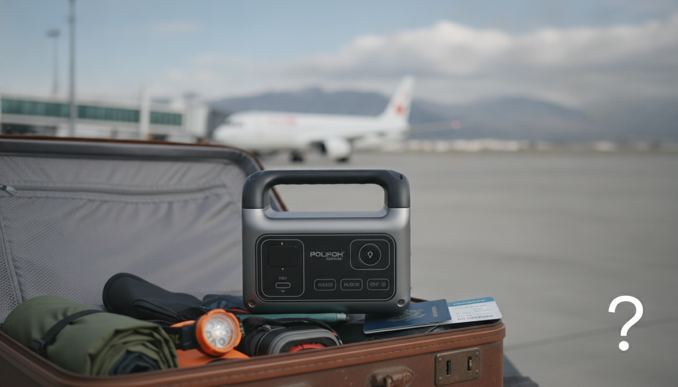 なぜポータブル電源は飛行機で制限されるのか