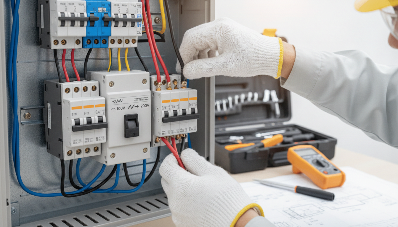 分電盤の100V→200V切替は「有資格者への依頼」が大前提!