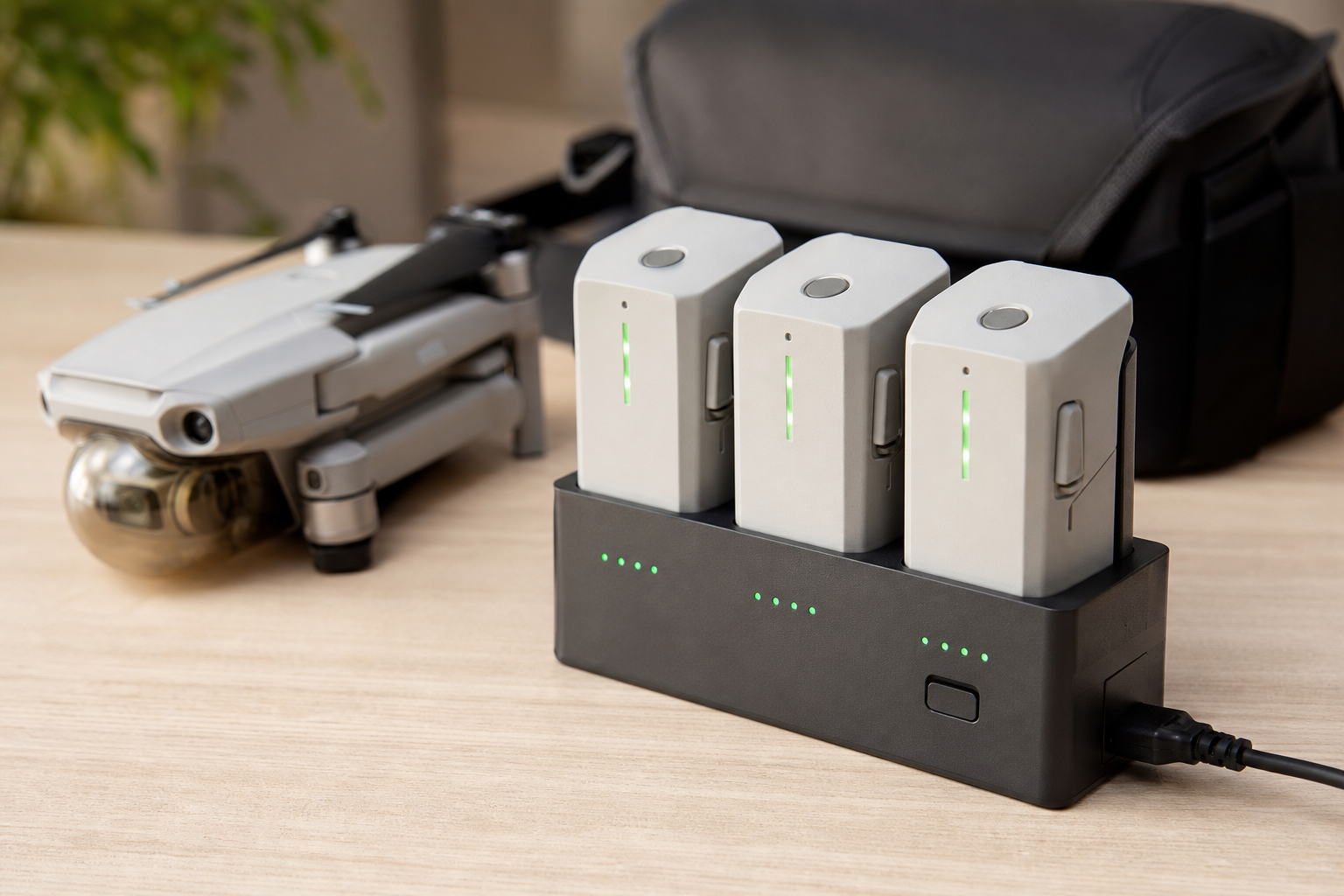 DJIバッテリーの充電器が点滅する理由は「正常」か「エラー」のどちらか
