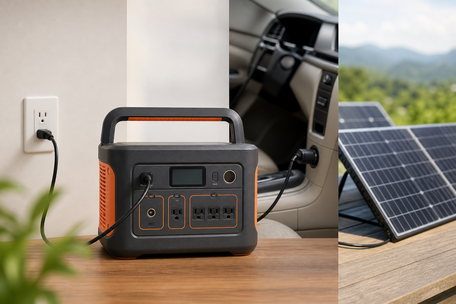 Jackery ポータブル電源1000の充電方法は3種類!