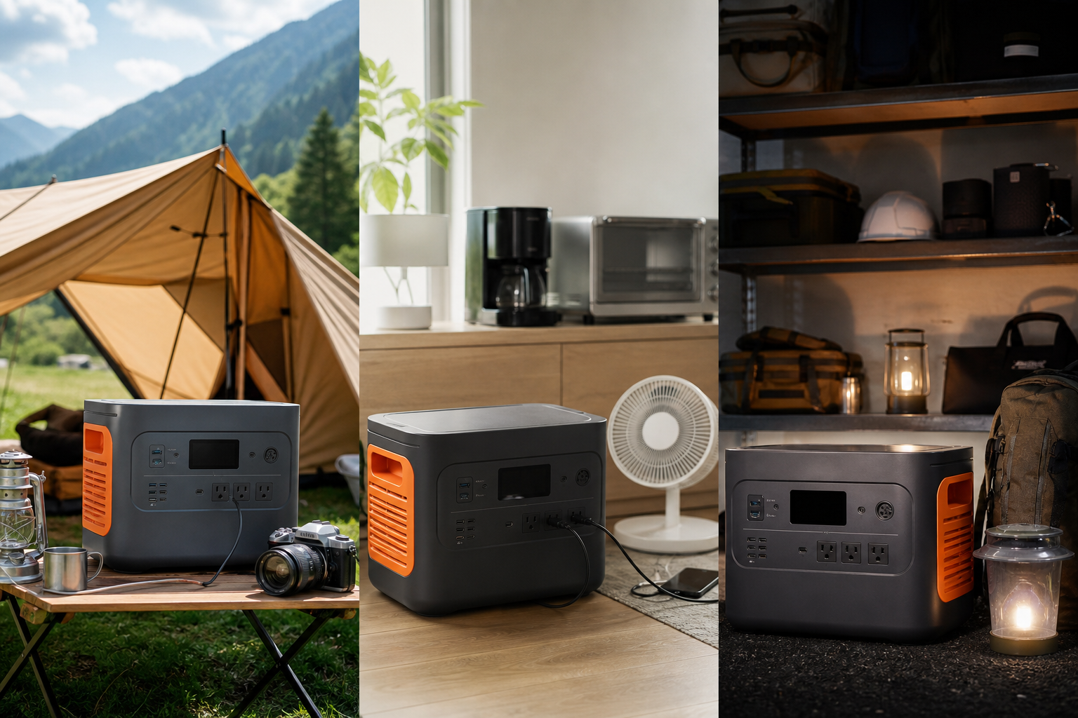 Jackery JE-2000Dは「防災・キャンプ・日常」すべてをカバーできる最強ポータブル電源です