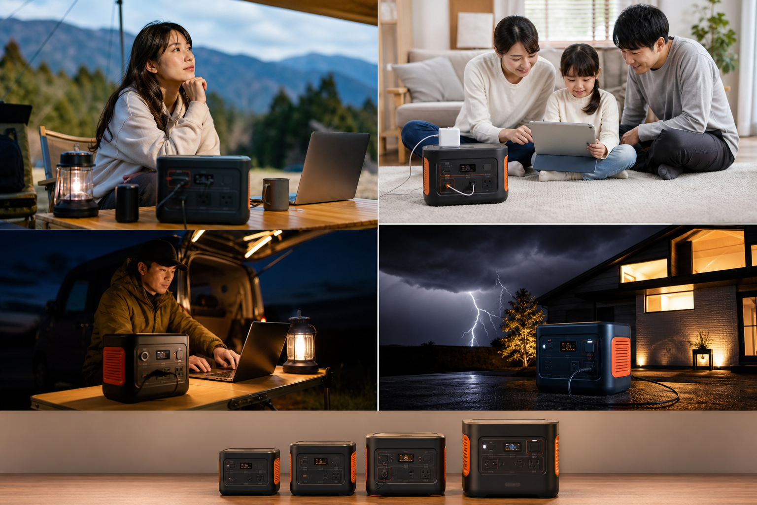 用途別！Jackeryポータブル電源のおすすめ容量とモデル