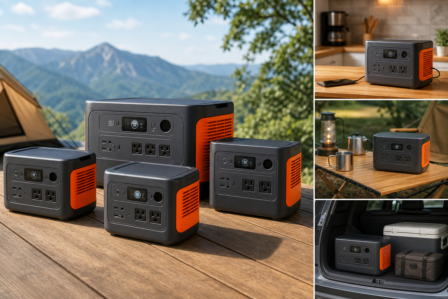 Jackery主要モデルを比較!あなたにはどれが合う?