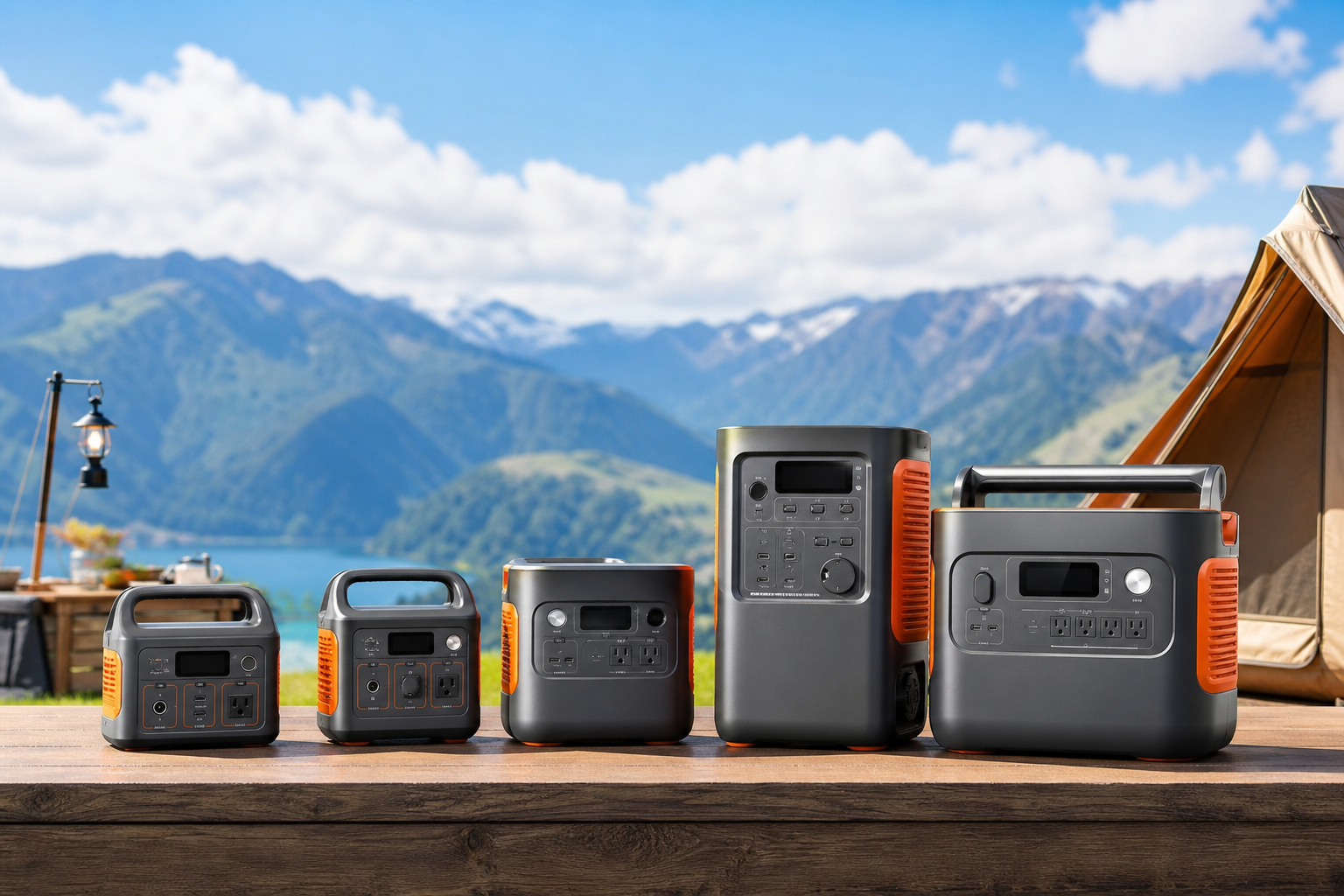 【全容量帯対応】Jackeryポータブル電源 モデル別比較表