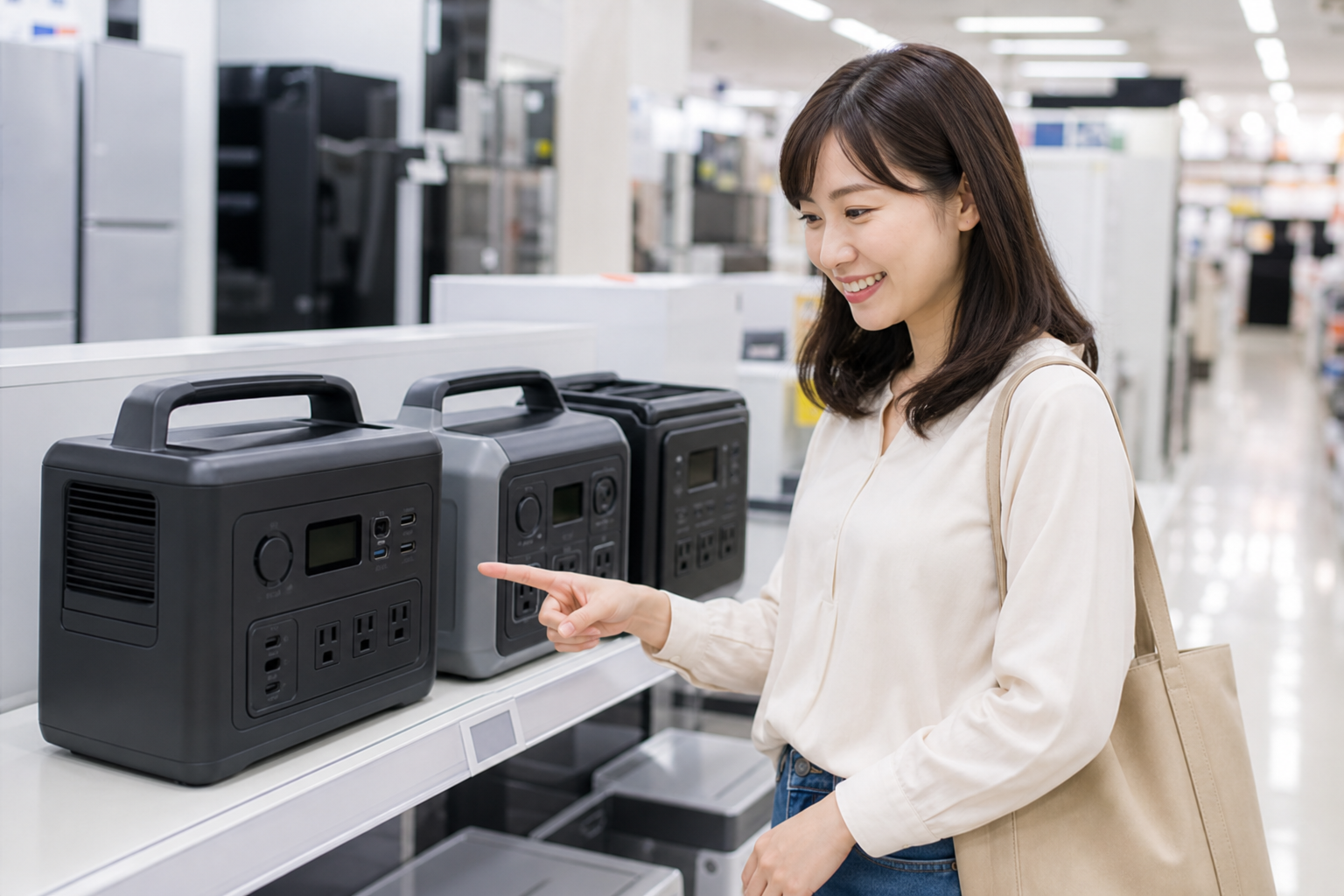 ケーズデンキで買えるJVCポータブル電源の主なモデルを紹介