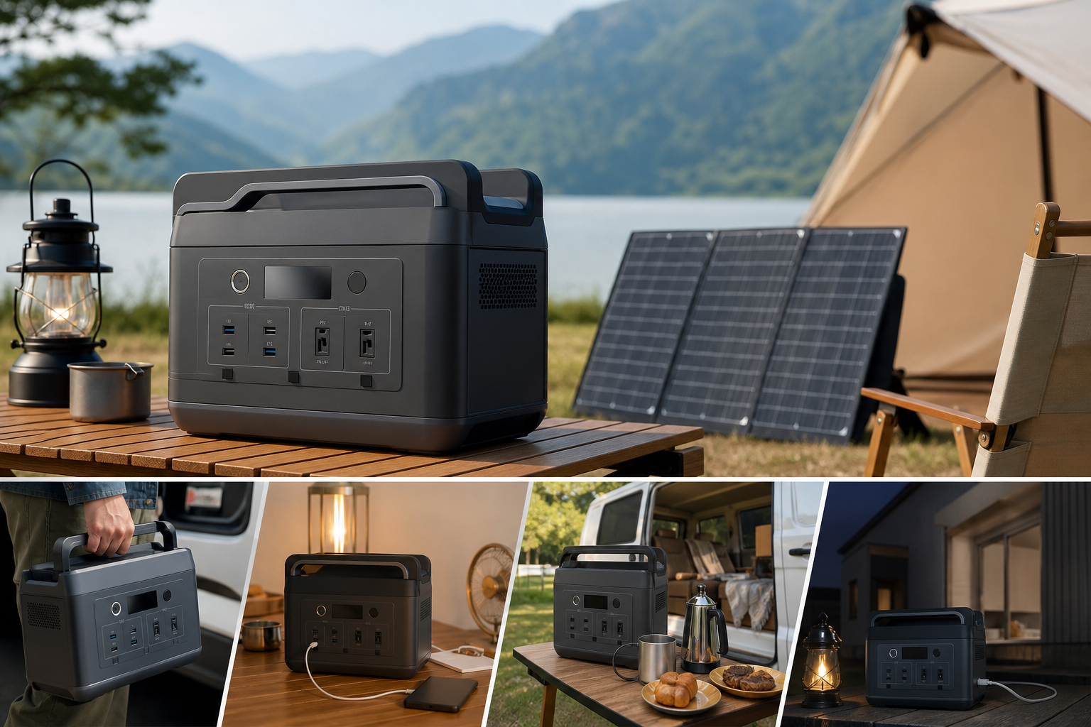 M-WORKSポータブル電源の活用シーン具体例