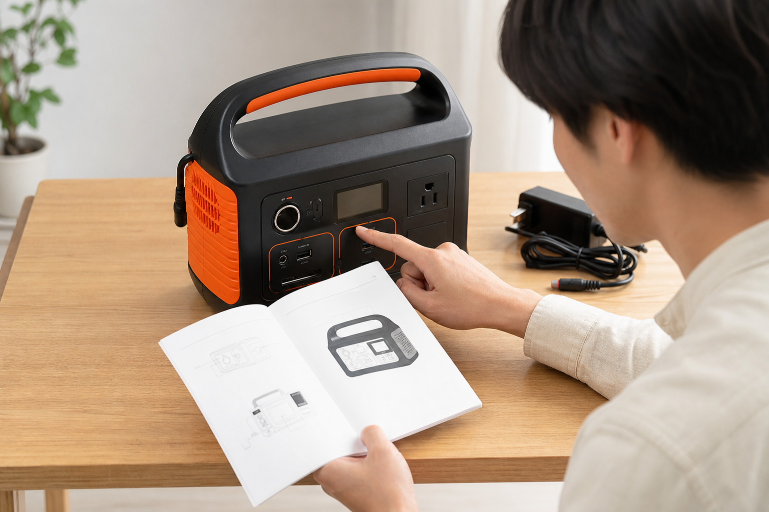 まず型番を確認することが、取扱説明書への最短ルートです