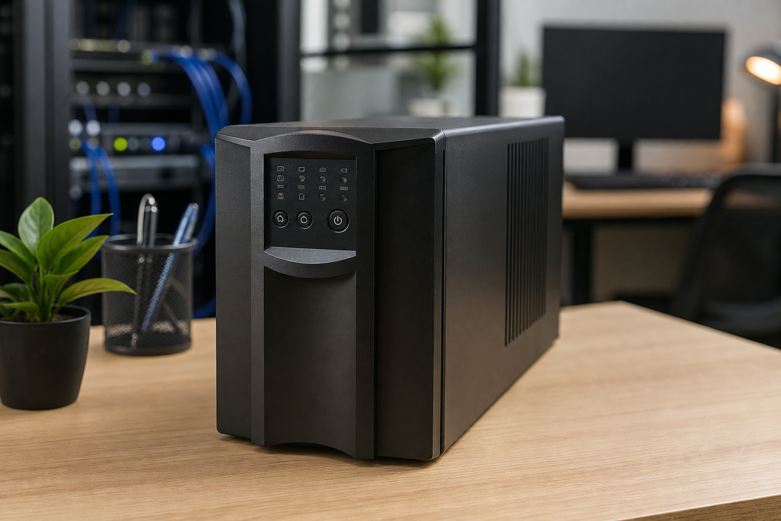 Smart-UPS 1500の電源の入れ方は4ステップで完了!