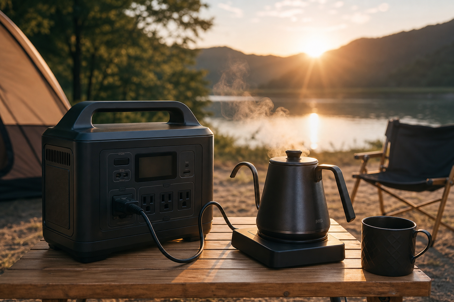 結論：ポータブル電源でお湯は沸かせます！ただし「高出力モデル」が必要