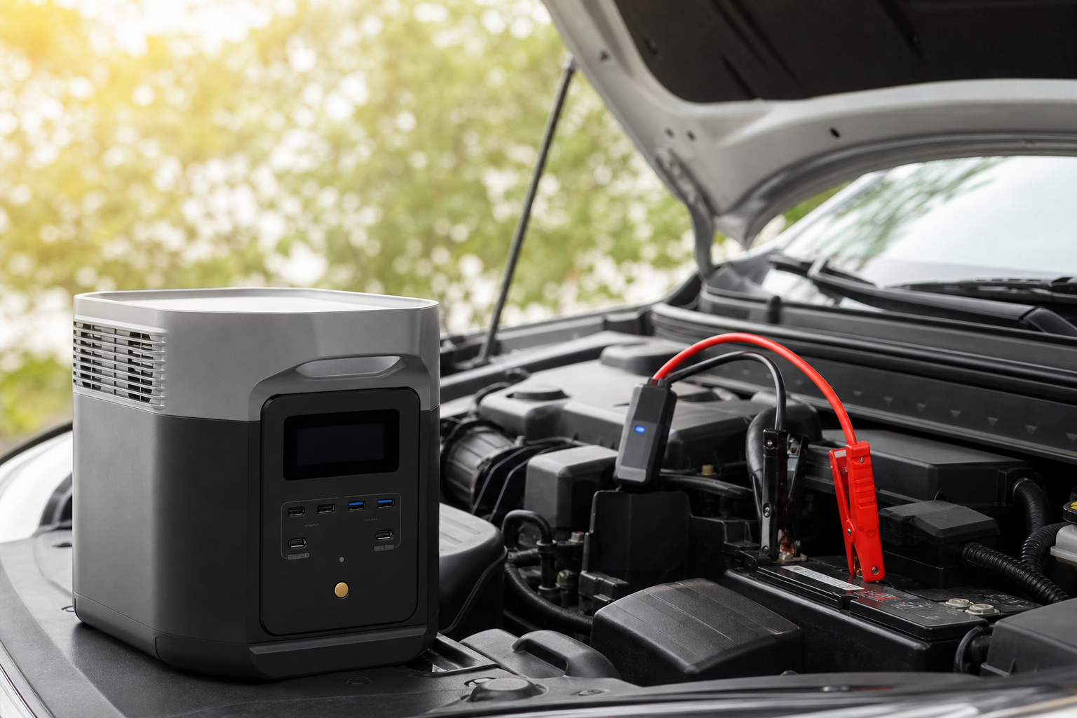 なぜEcoFlowポータブル電源は直接のジャンプスターターにならないの？