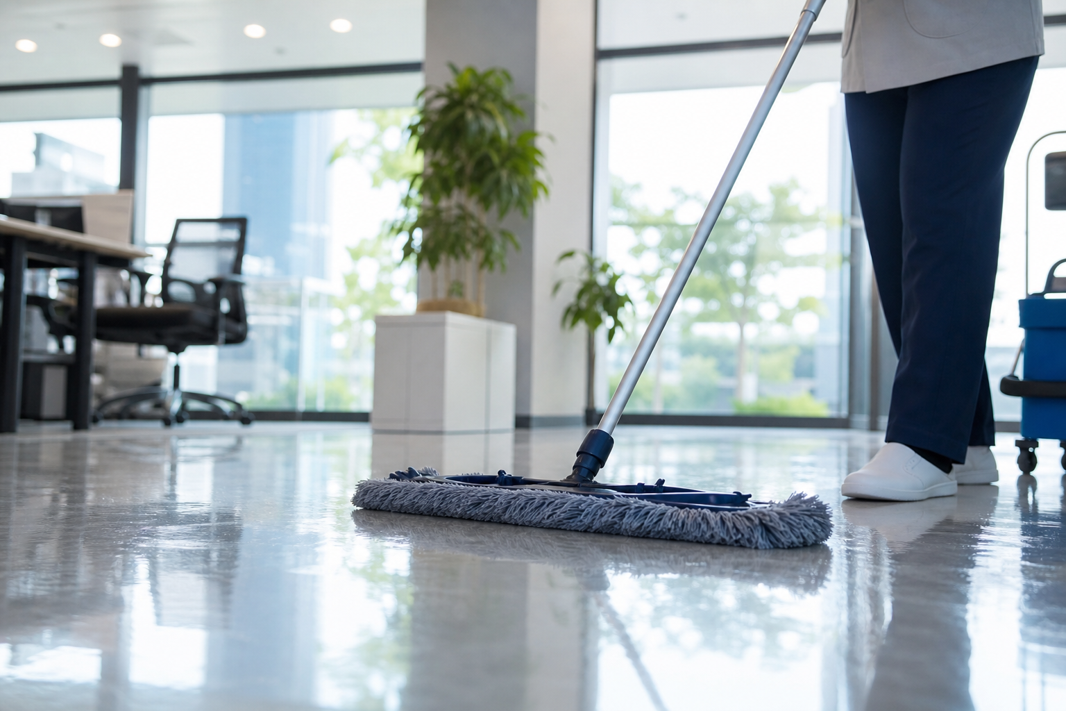ダスキンの業務用レンタルモップは「清掃の質を上げたい事業所」に最適！