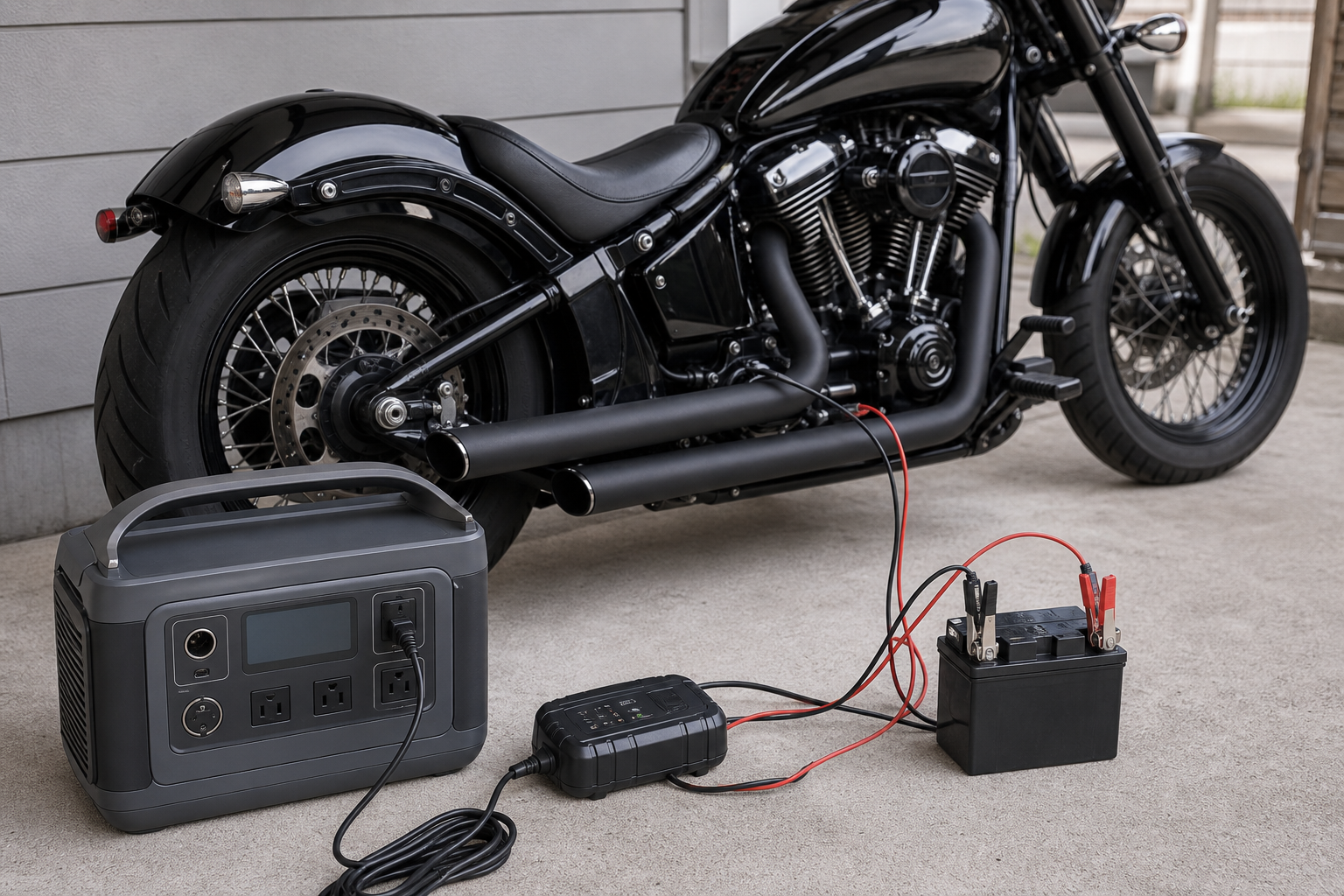 充電に必要な機材と接続手順を具体的に紹介！