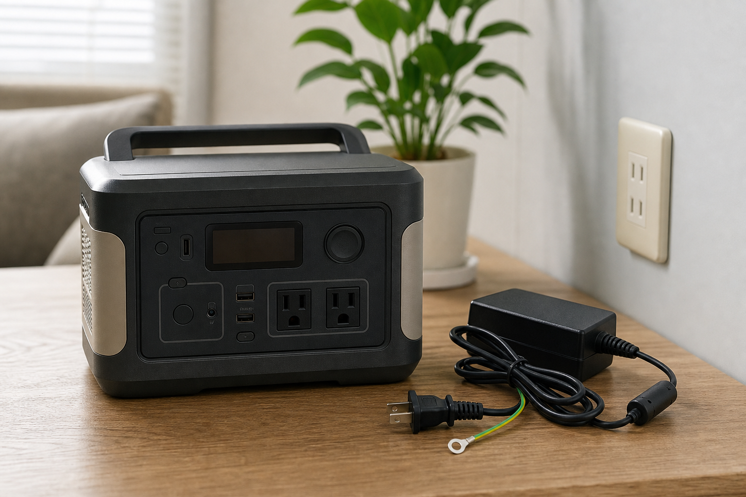 【結論】ビクターのポータブル電源のアースは「本体は原則不要・充電時は要確認」
