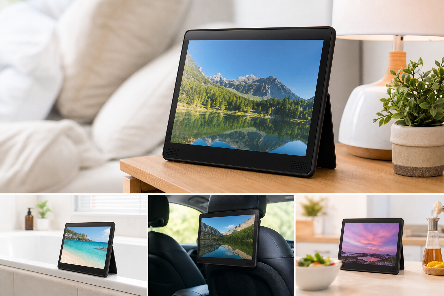 Wi-Fi対応ポータブルテレビ、こんな使い方が実際にあります!