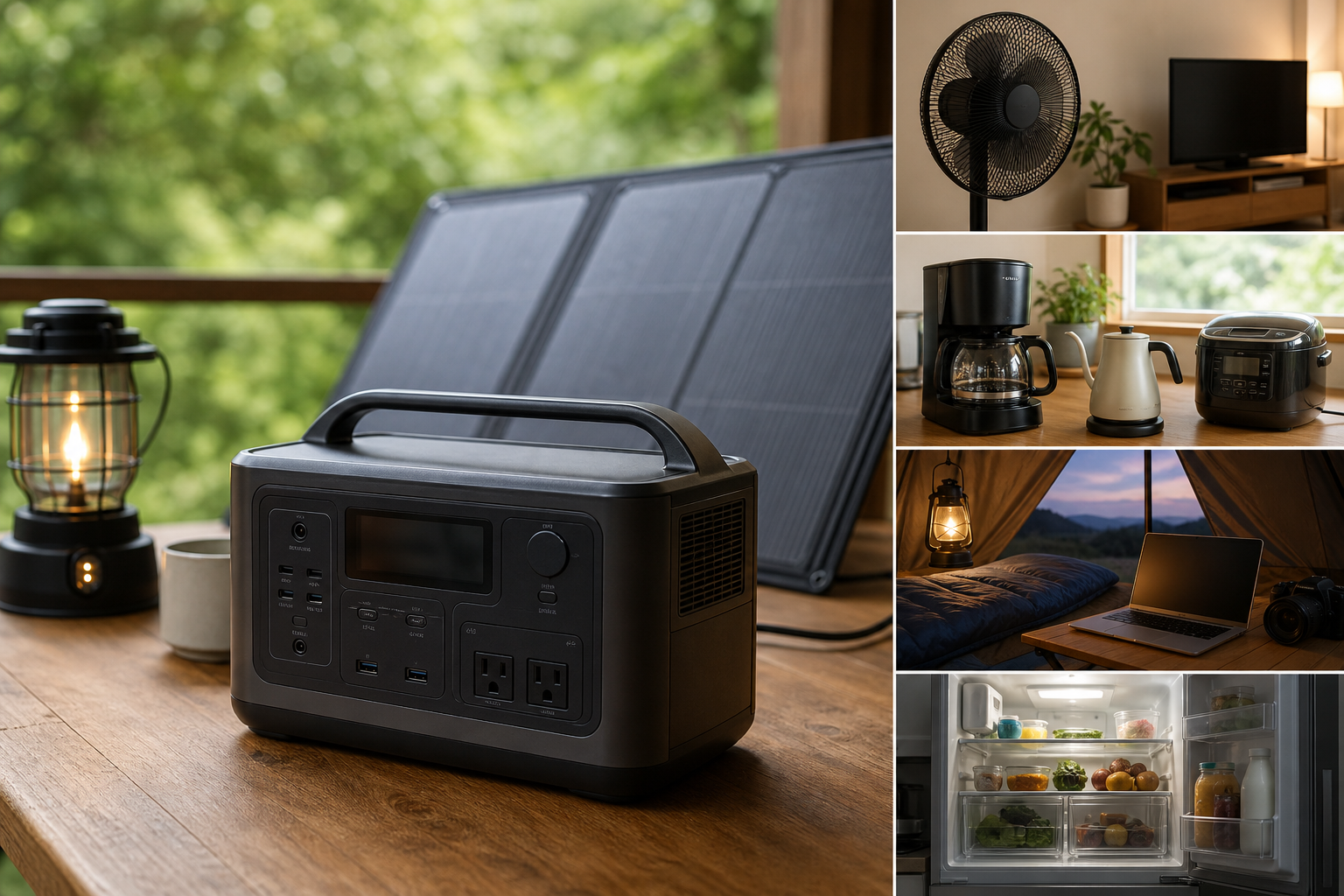 家電別！1000Whで何が何時間使えるか早見表