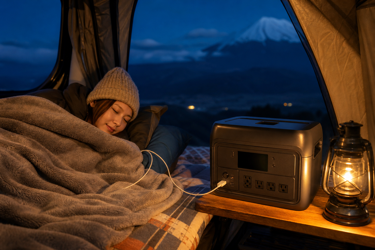 シーン別！1000Whポータブル電源×電気毛布の具体的な活用例