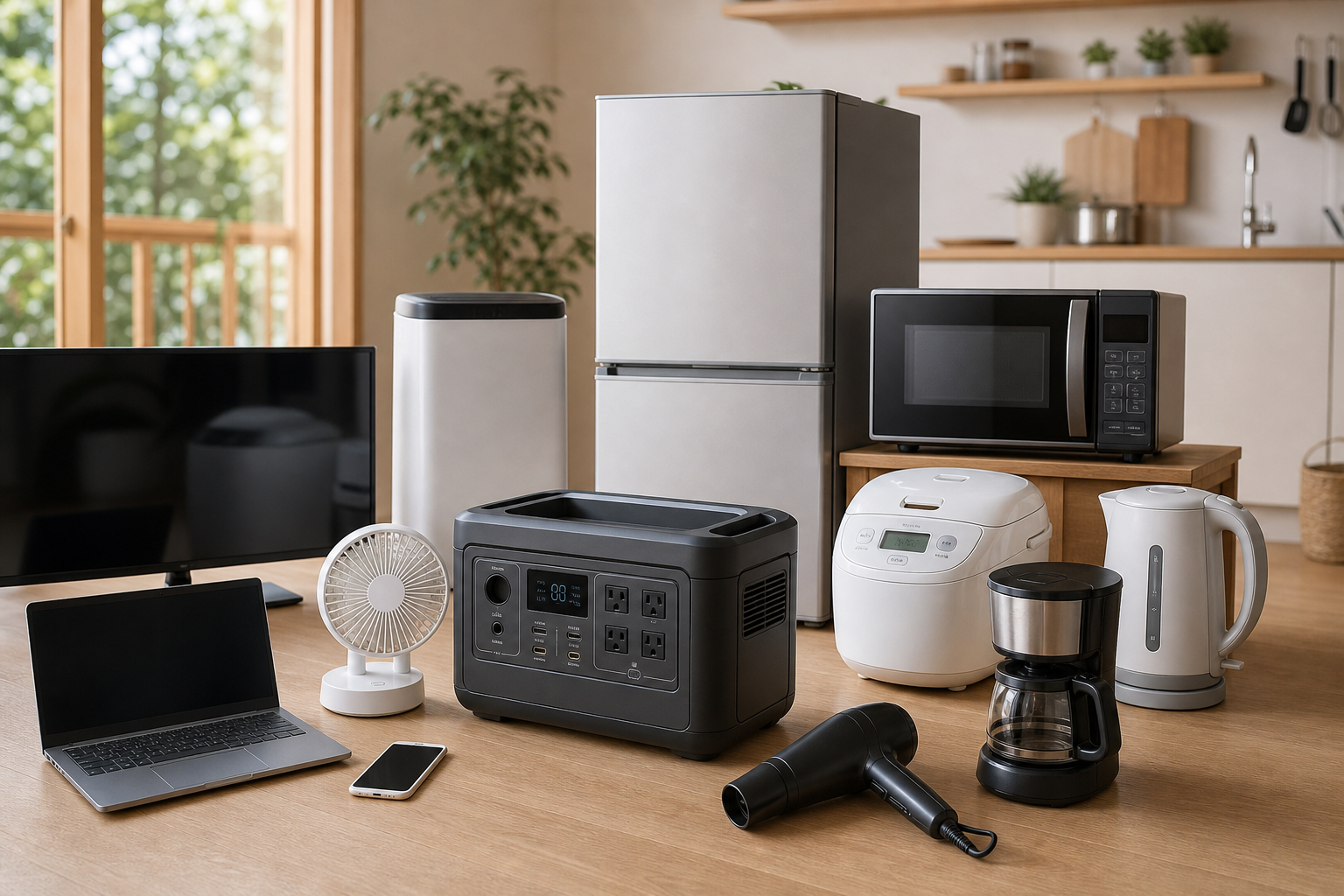 なぜ1500Wのポータブル電源がそんなに使えるの?