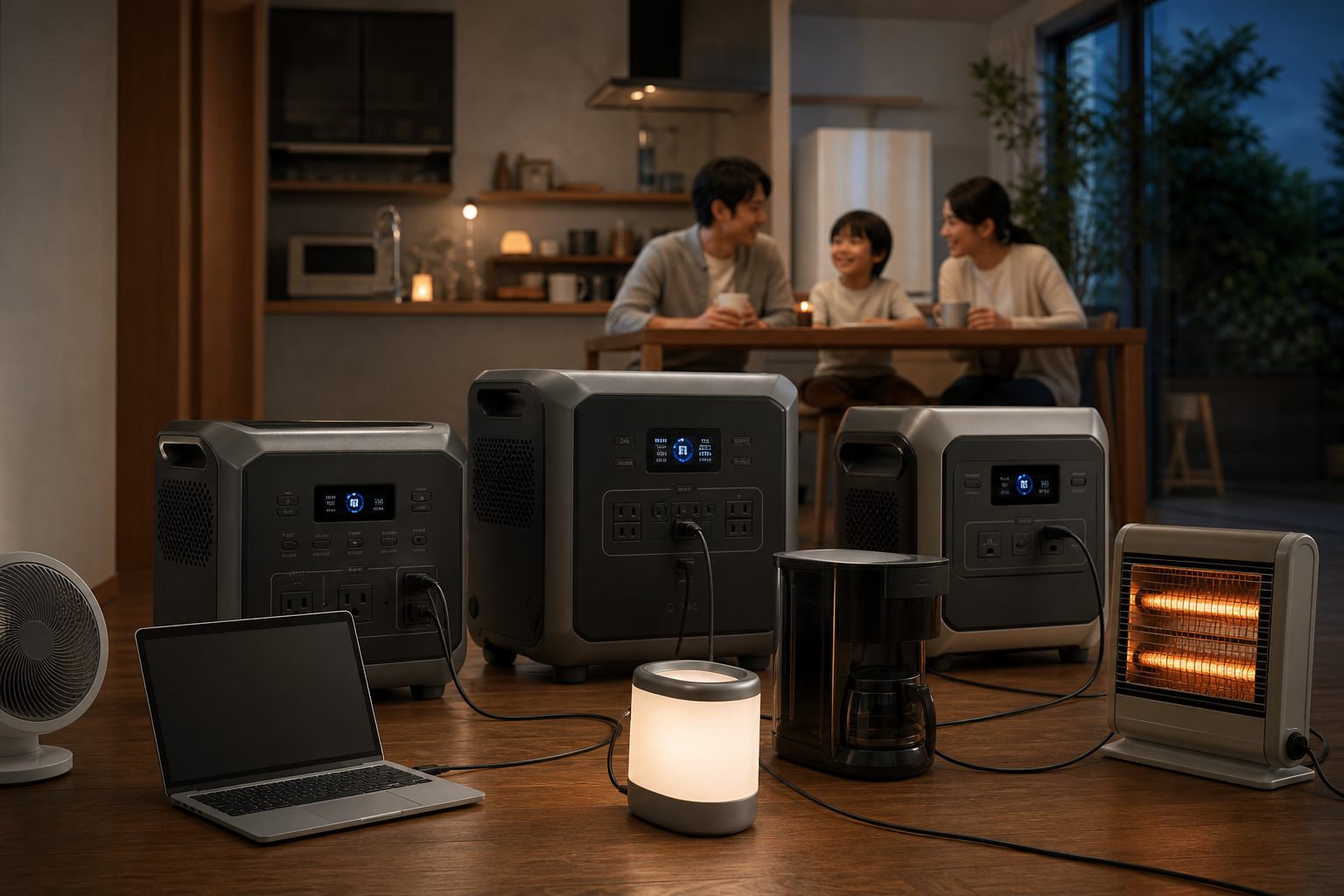 3000Wh以上のポータブル電源、おすすめ製品3選！
