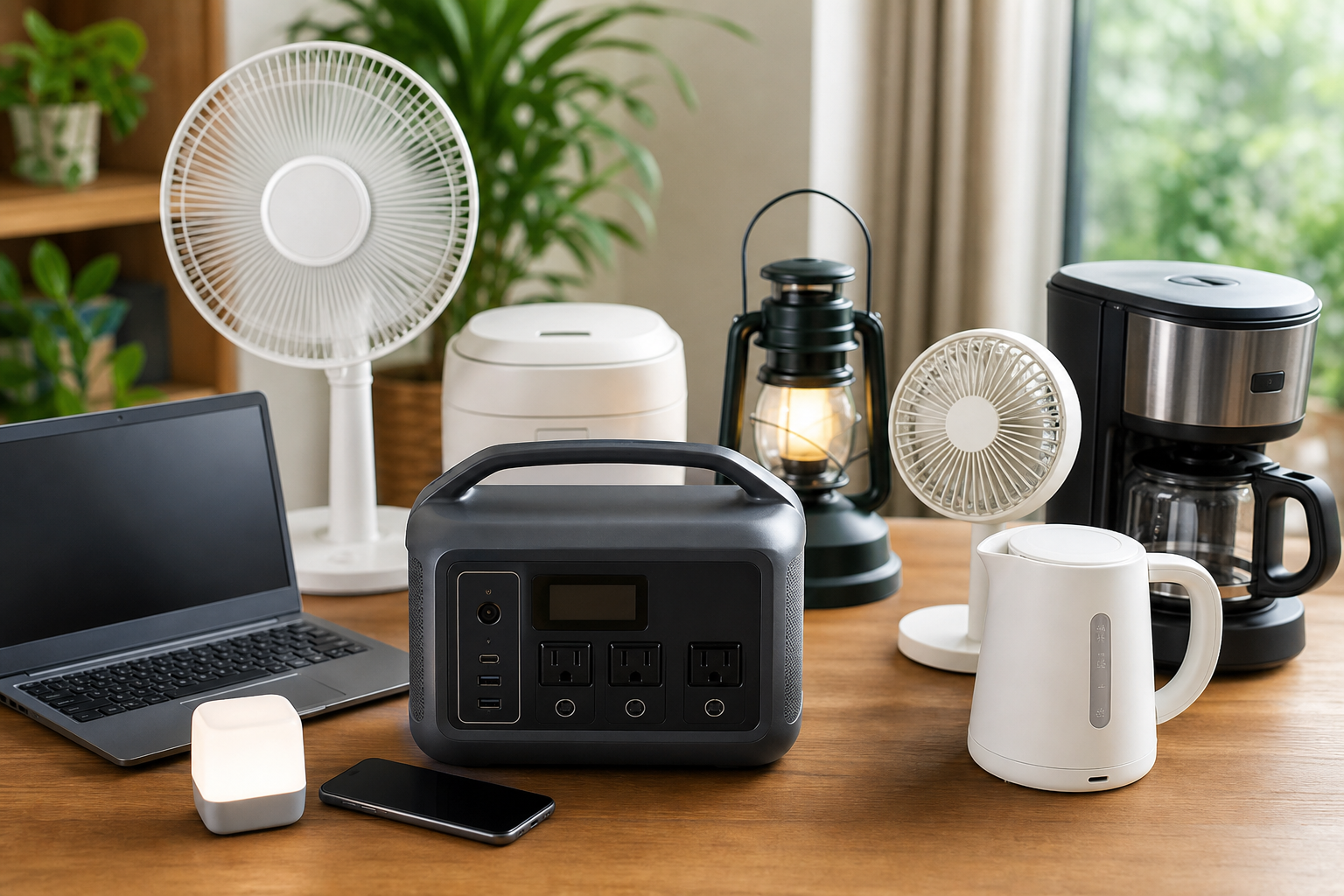 ポータブル電源400Wで使える家電・使えない家電の早見表