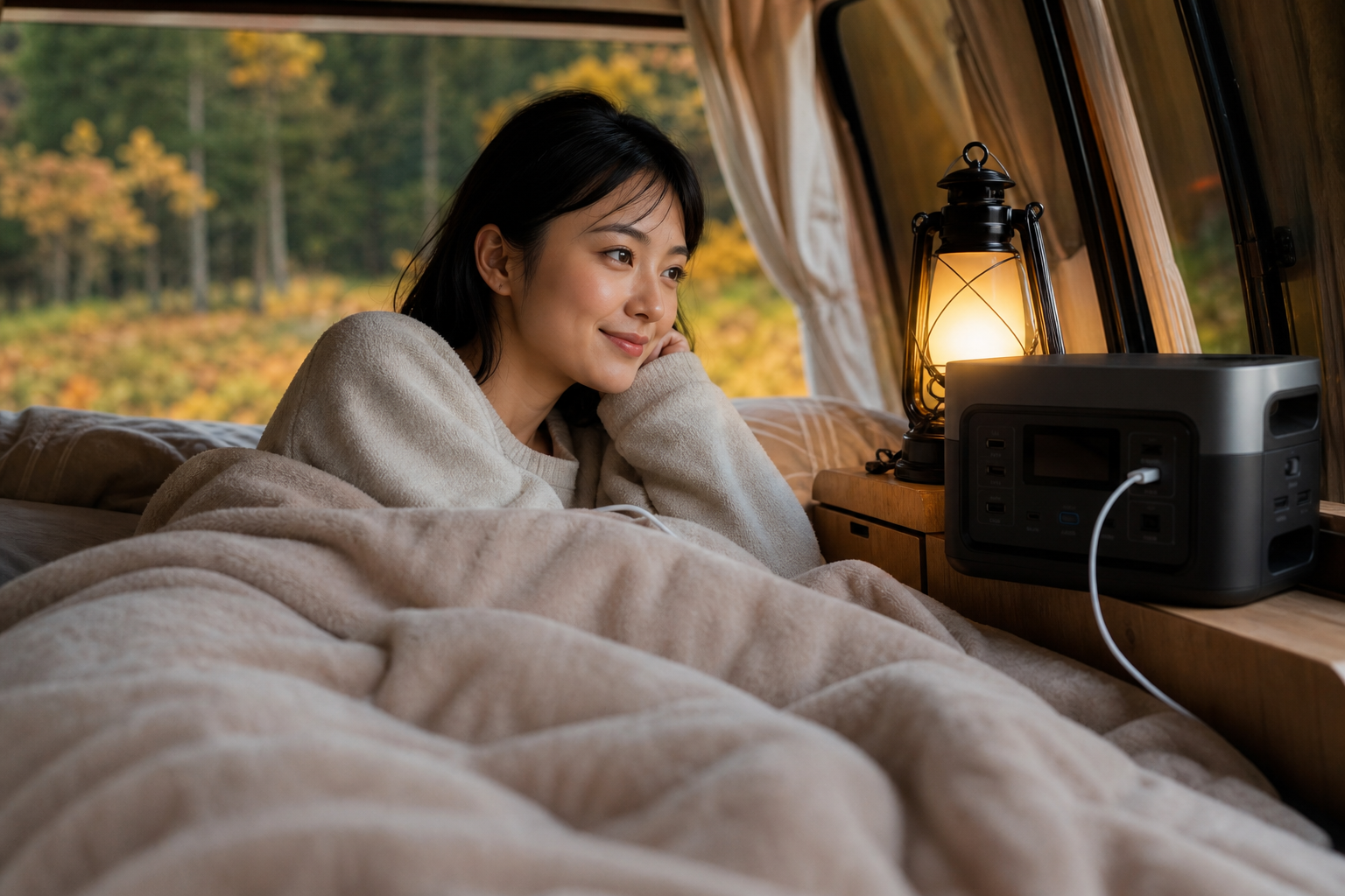 結論：ポータブル電源500Wで電気毛布は問題なく使えます！