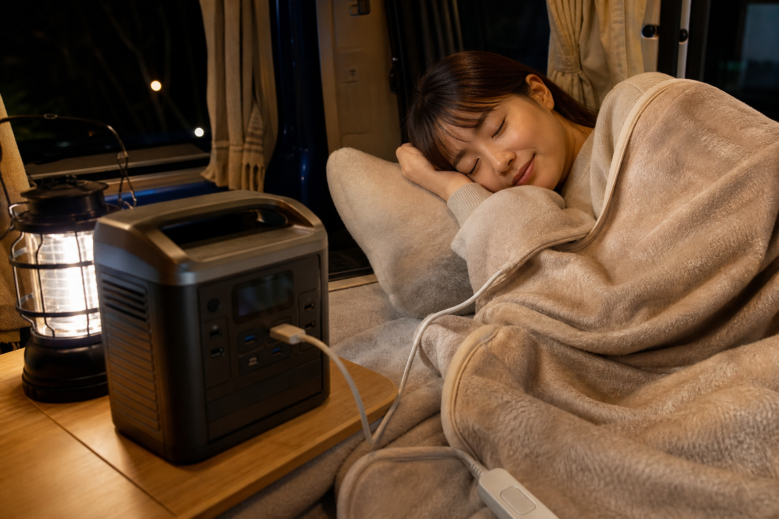 シーン別！500Whで電気毛布を使う具体的なイメージ