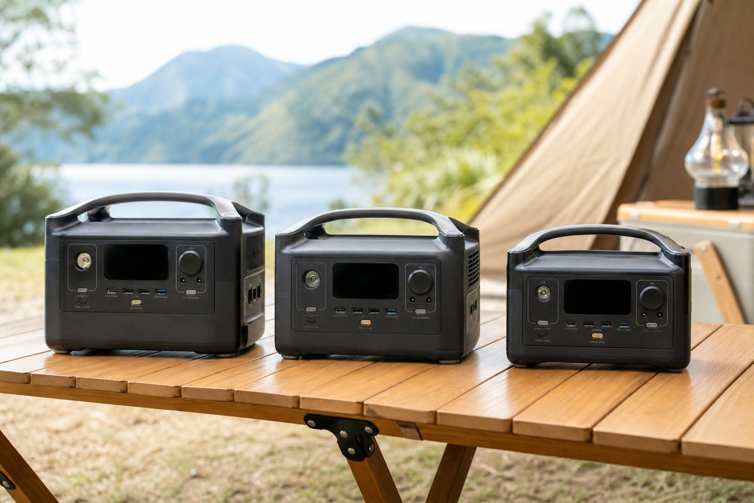 EcoFlow RIVERシリーズはコンパクト・軽量・急速充電の三拍子が揃ったポータブル電源です