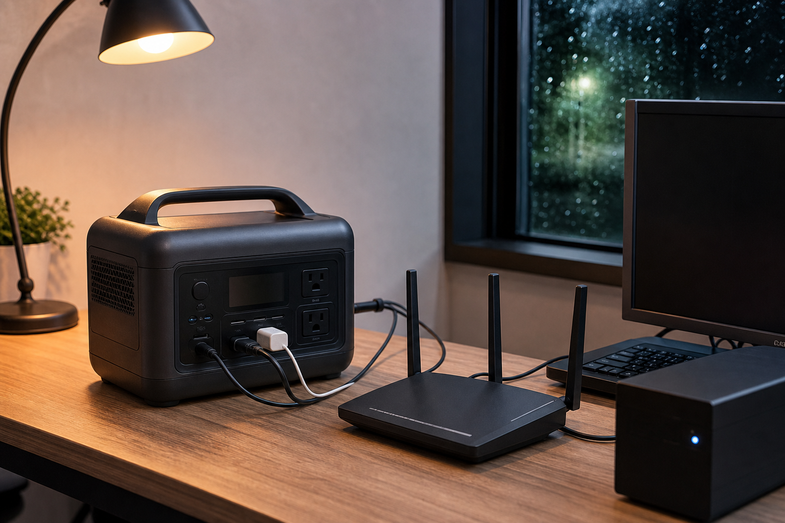 結論：ポータブル電源はUPS代わりになる！ただし「切替時間」と「対応機能」の確認が必須