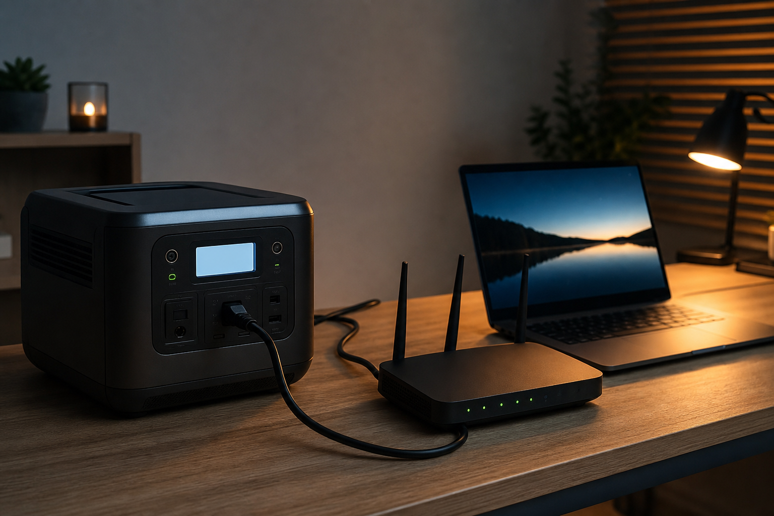 具体的なシーン別に見る！ポータブル電源をUPSとして使う実例3選