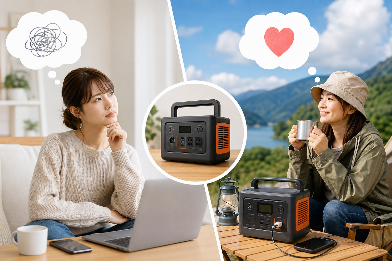 こんな人はポータブル電源が「いる」！具体例で解説