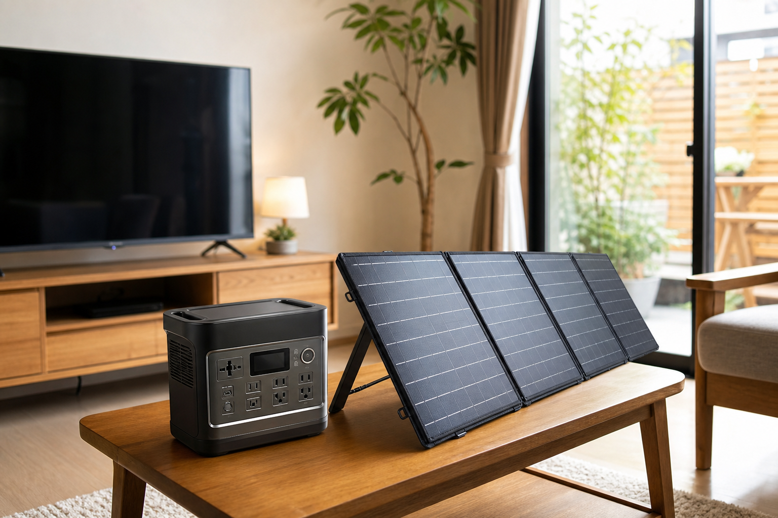 ポータブル電源+ソーラーパネルセットをテレビショッピングで買うべき理由