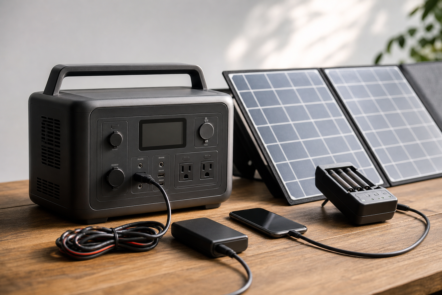 ポータブル電源のバッテリー充電は「方法・速度・電池の種類」の3点で選ぶのが正解！