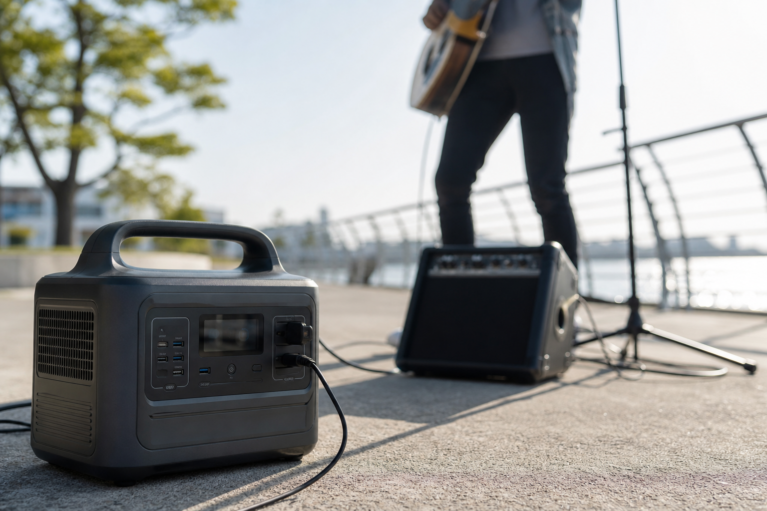 ライブ向けポータブル電源の選び方