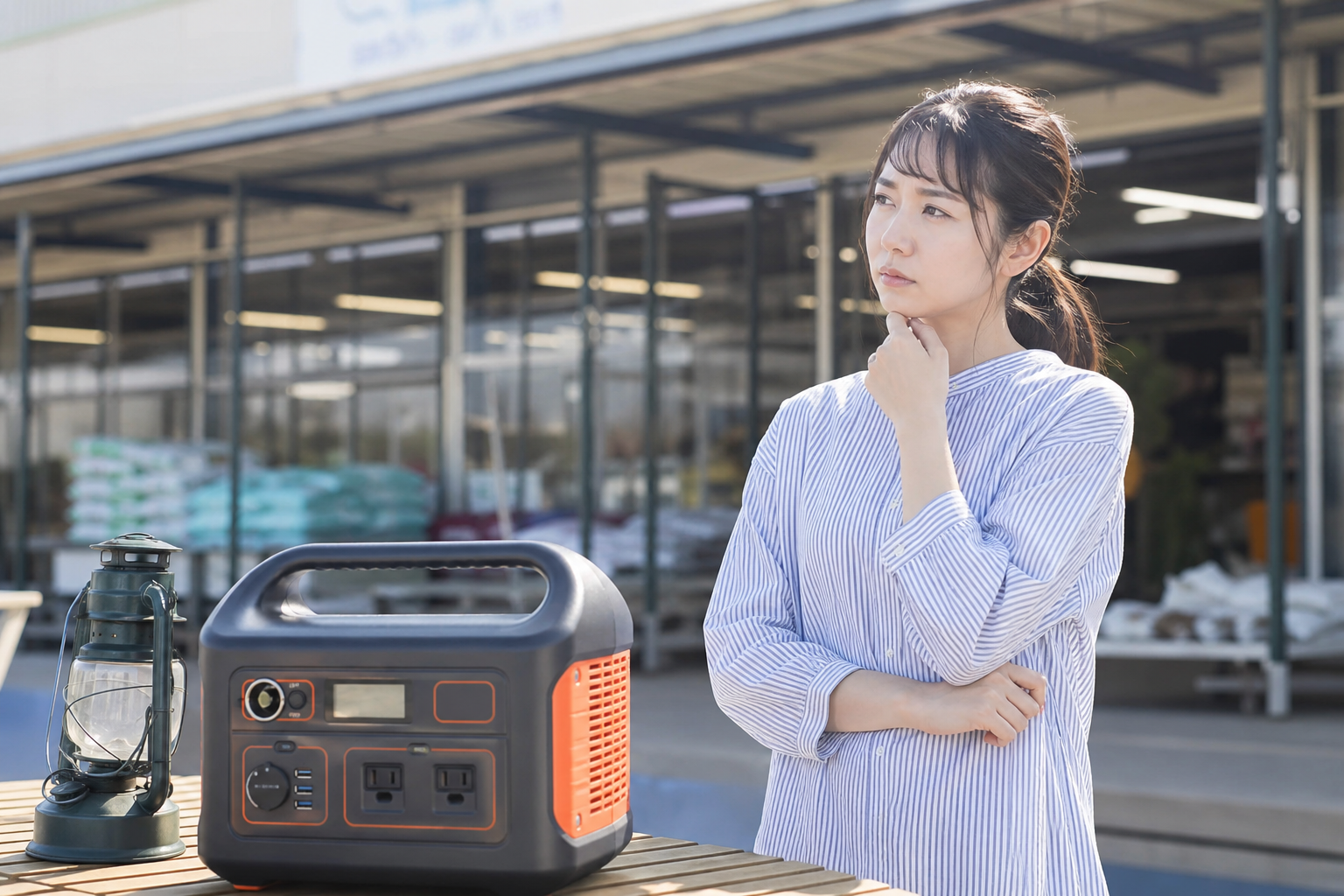 コメリでポータブル電源のレンタルは残念ながらできません