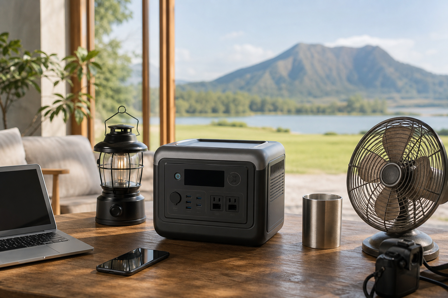 ポータブル電源が何日使えるかは「容量÷1日の消費電力」で決まる!