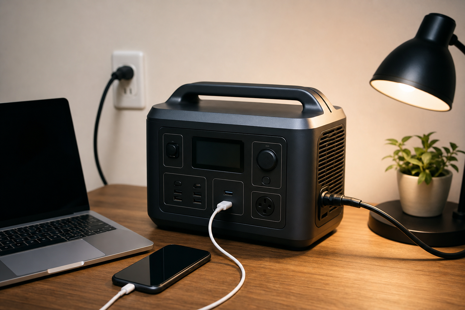 結論：ポータブル電源は「対応機種なら」使いながら充電できます！