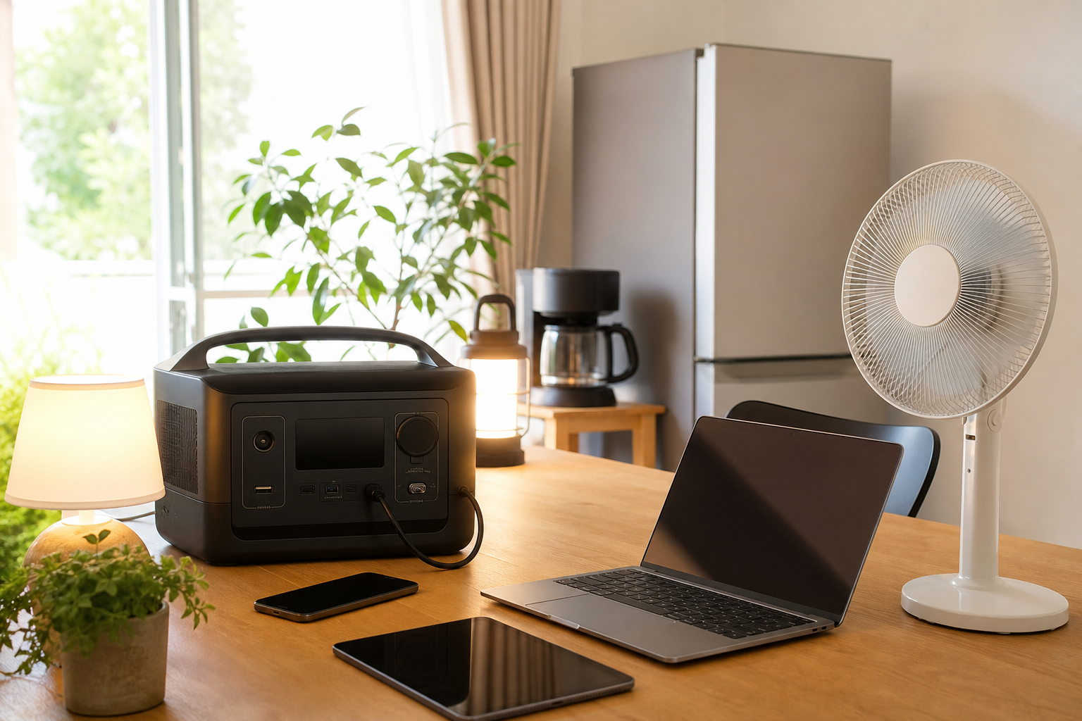 ポータブル電源の使用時間はズバリ計算で求められます！