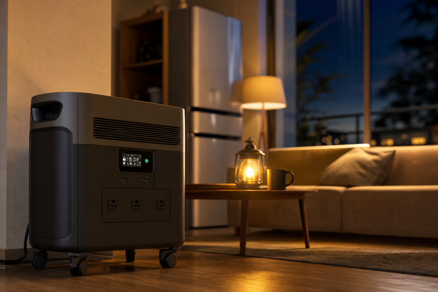 5000Whのポータブル電源は「本格的な停電対策」に特化した超大容量モデルです
