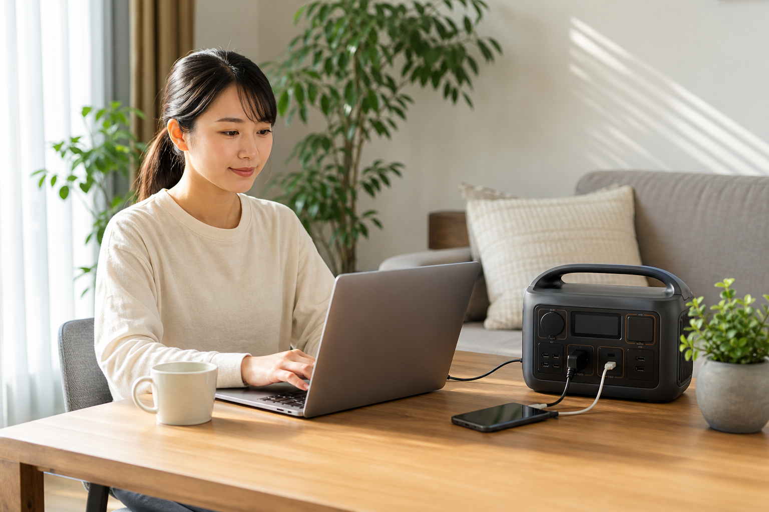 ポータブル電源の普段使い、具体的な活用シーン3選＋α