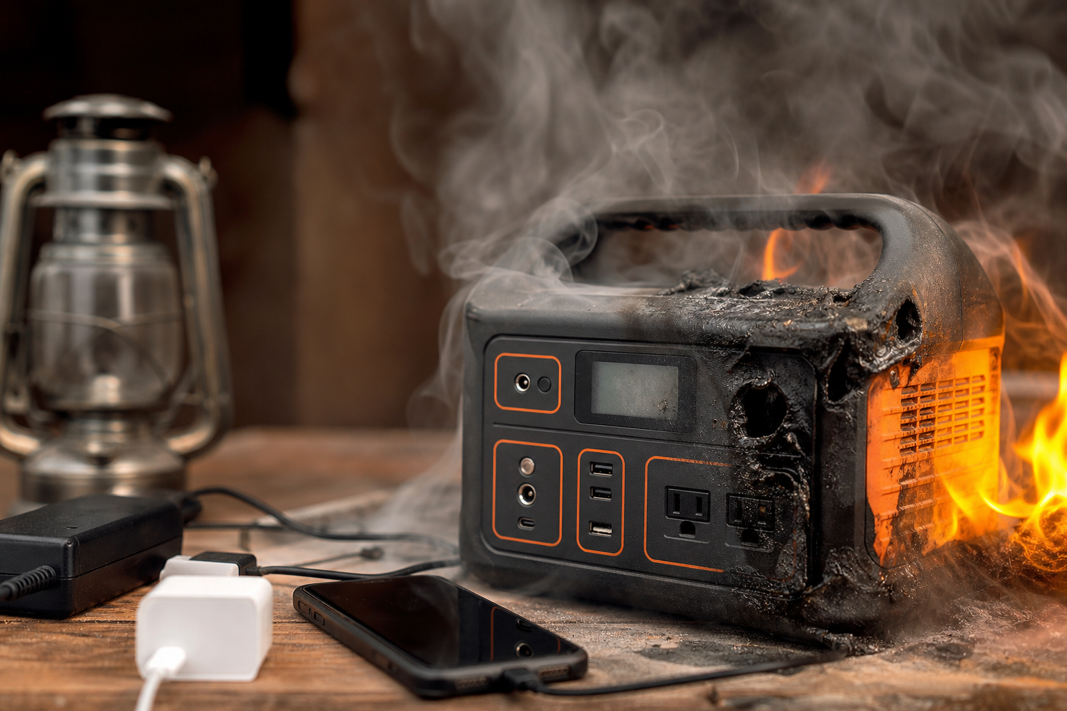 ポータブル電源の火事は「正しい知識と使い方」で防げる!