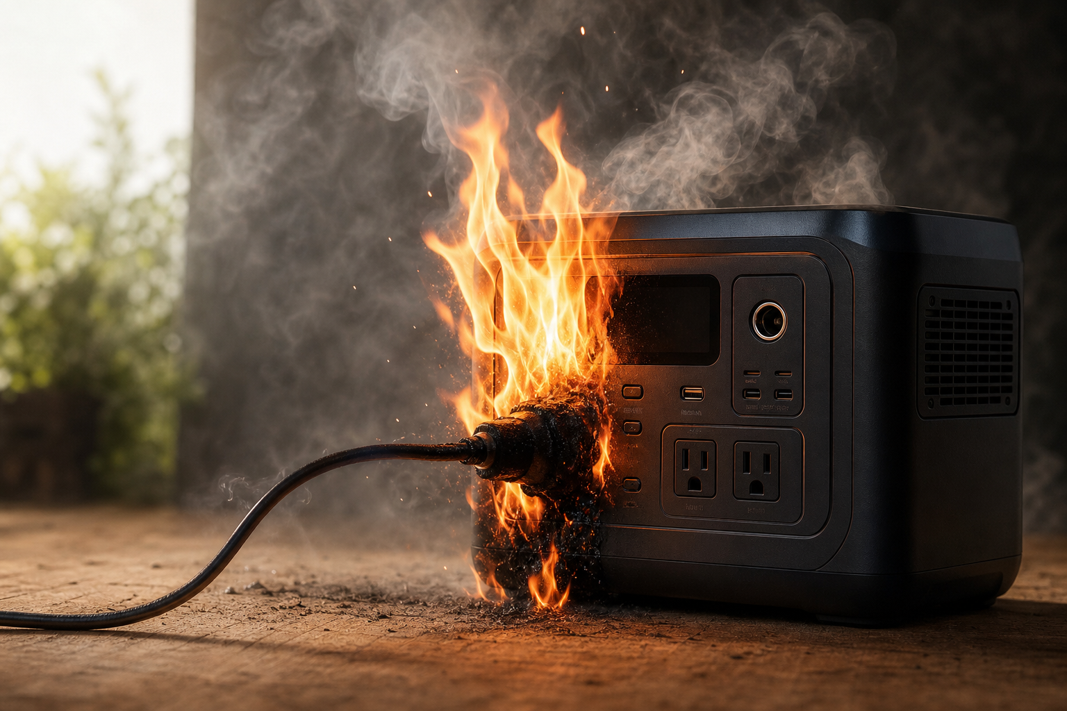 なぜポータブル電源は火事になるの?その仕組みを徹底解説