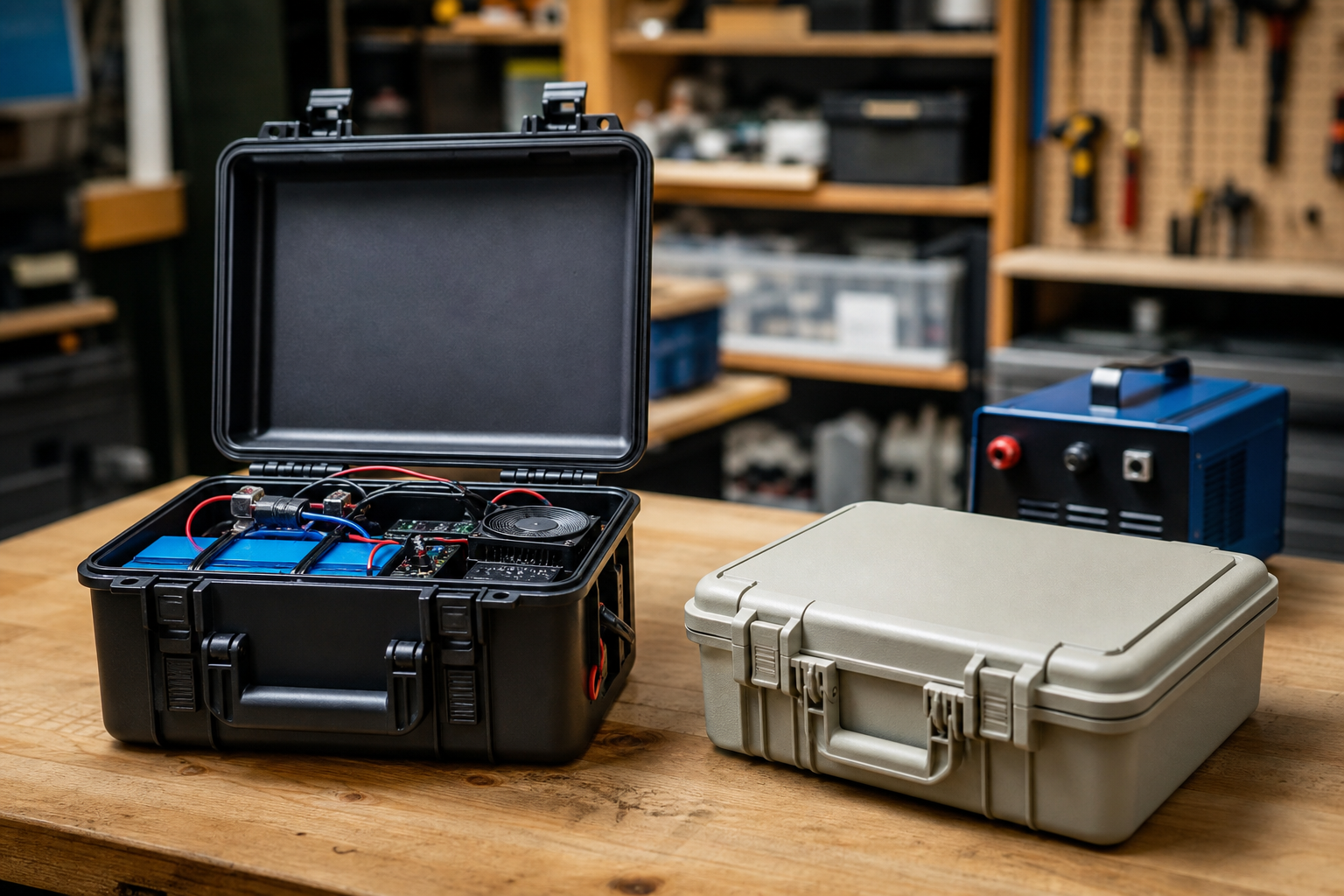 自作ポータブル電源のケース選びは「サイズ・素材・安全性」の3つで決まる