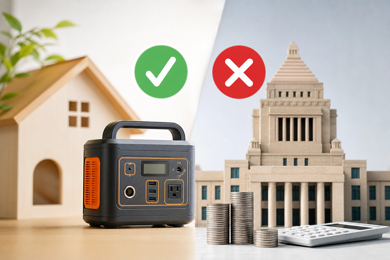 結論：国の補助金は基本的に対象外、でも自治体なら可能性あり！