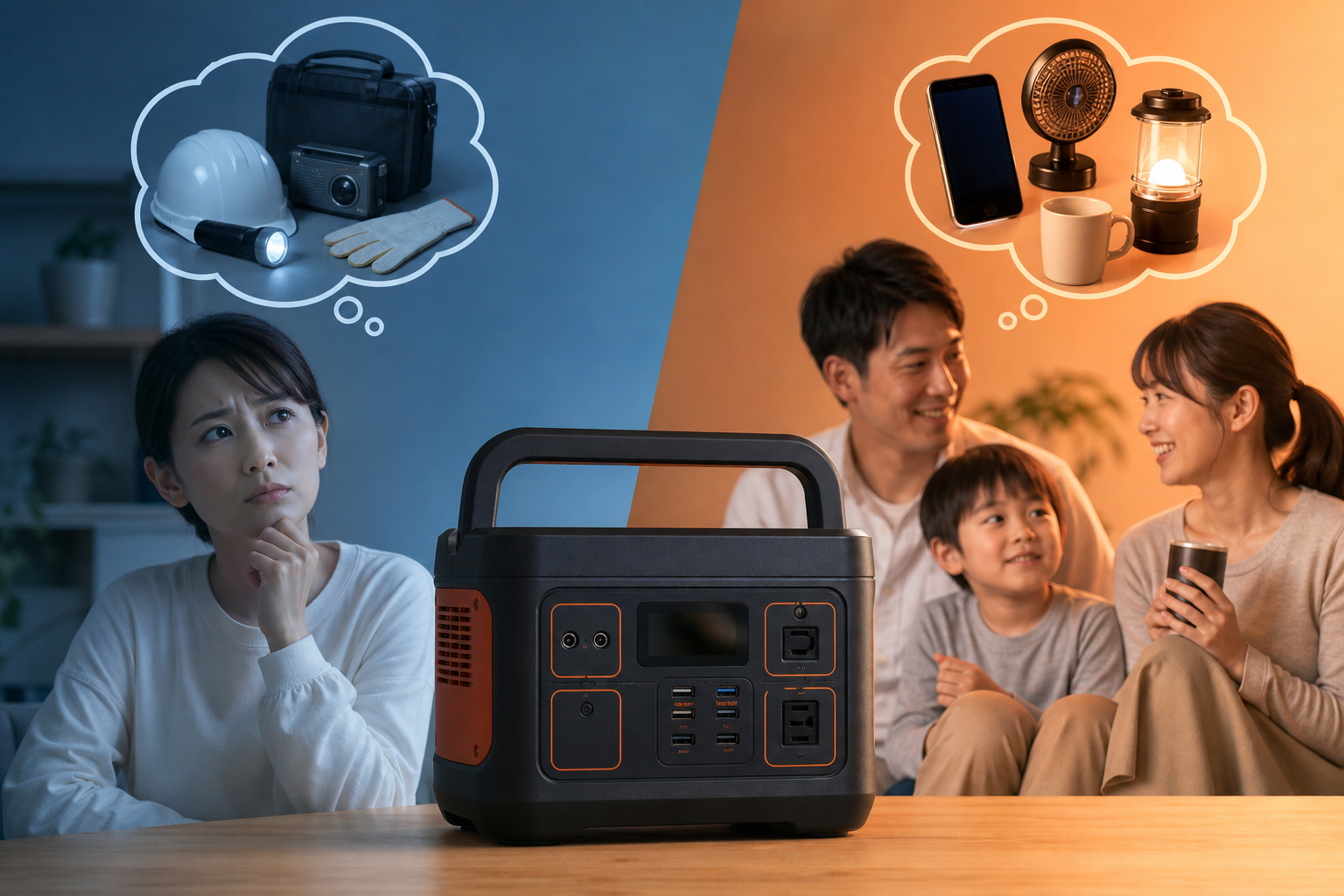 結論:ポータブル電源が「いらない人」と「必要な人」は明確に分かれます