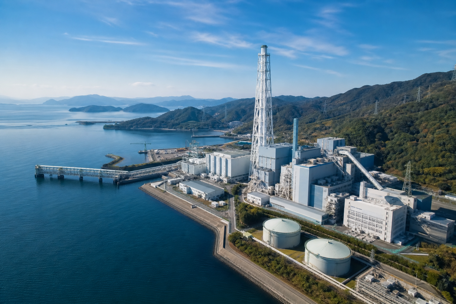 橘湾火力発電所1号機は蒸気漏れ・き裂で長期停止中！