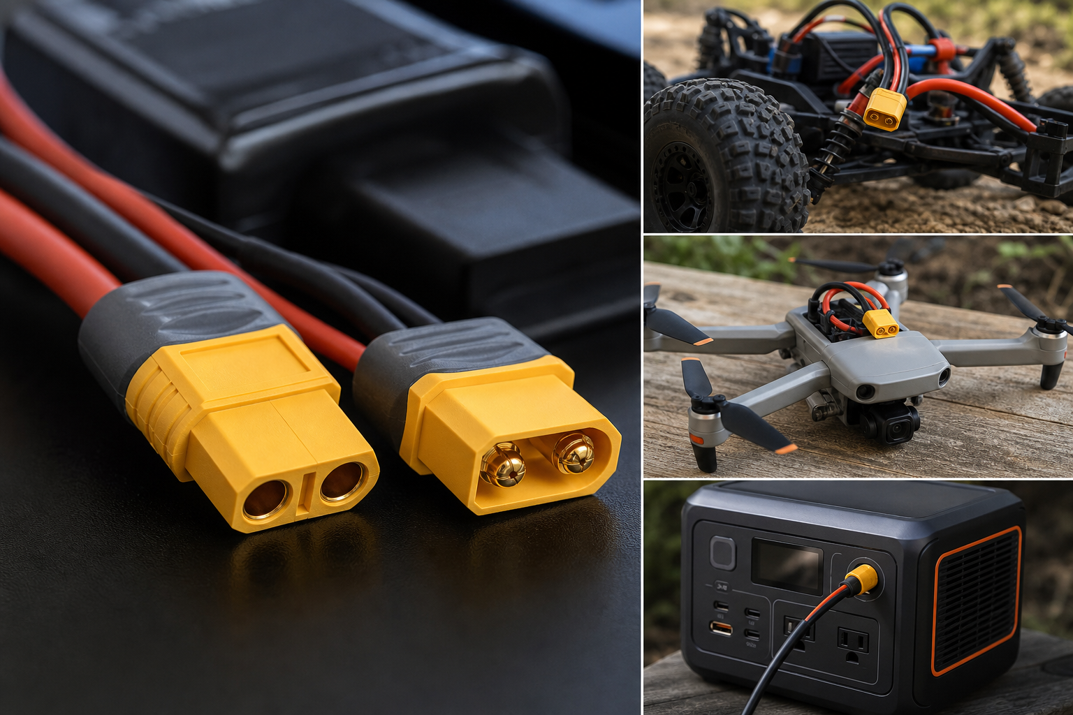 XT60プラグが活躍する具体的な場面を3つ紹介！