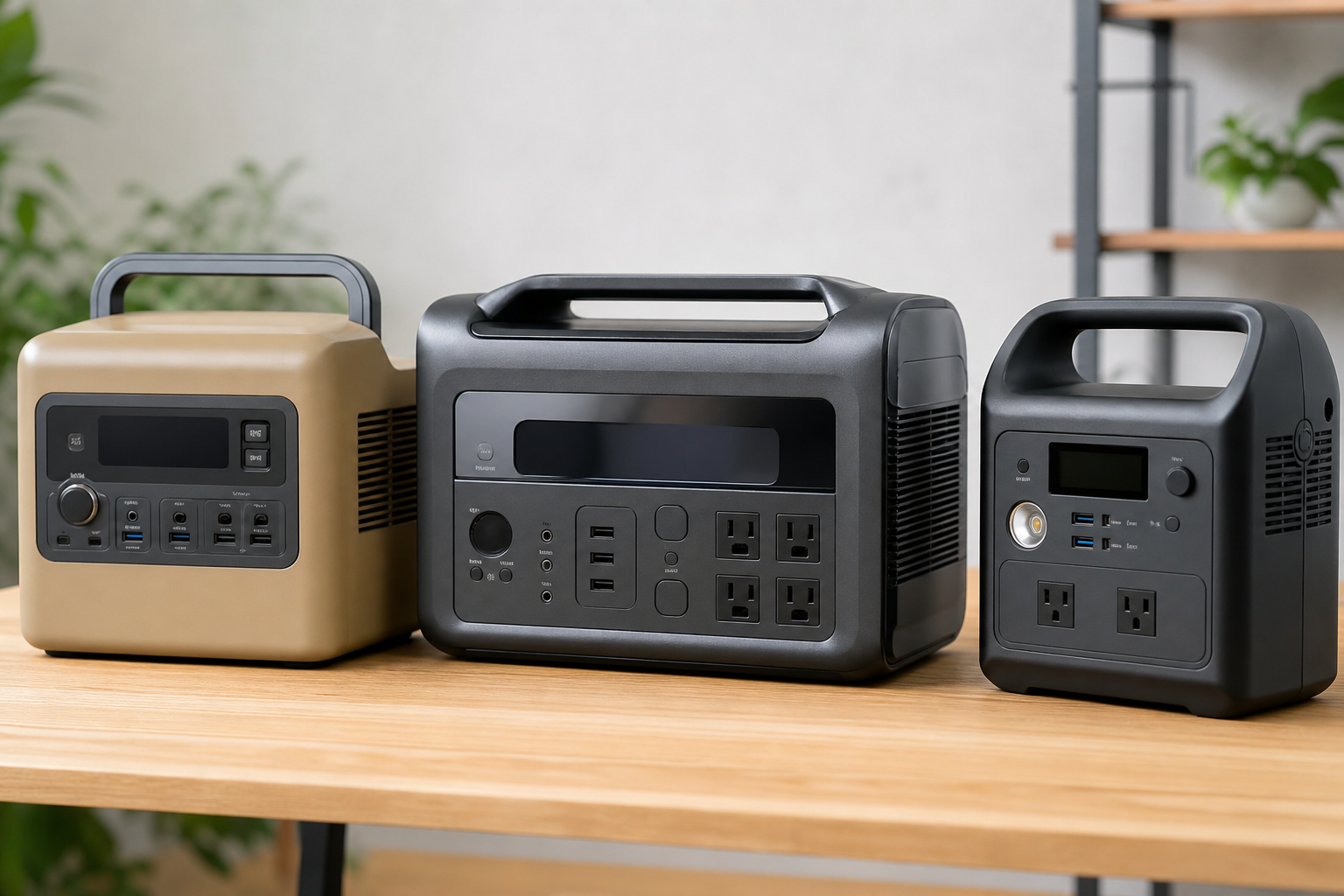 国産系ポータブル電源の比較表で見るおすすめモデル3選＋α