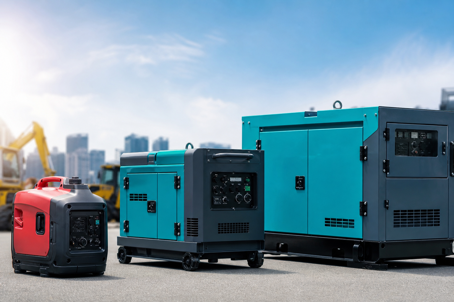 ニッケンの発電機レンタルは「見積もり制」が基本です