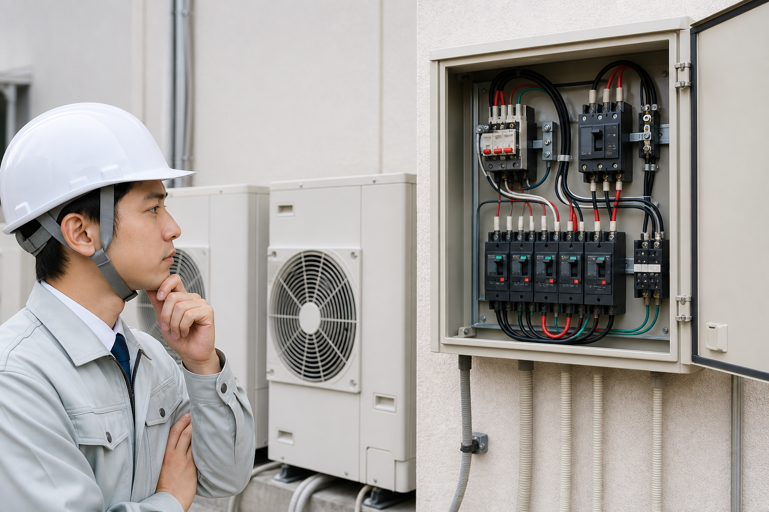 結論:200V電源の単相と三相は「電気の波の組み方」が違う別物!